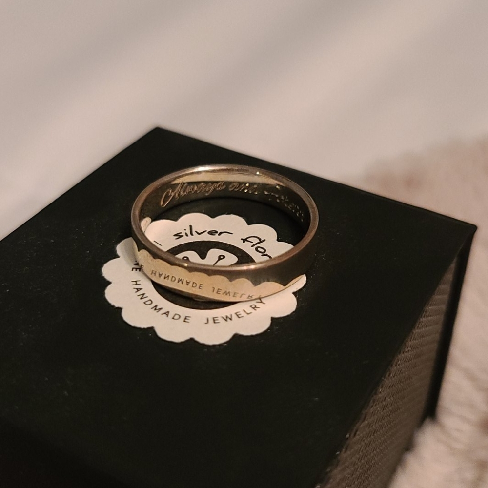 Men's silver ring - Picture 3 of 4